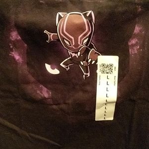 New black panther tee turtle shirt